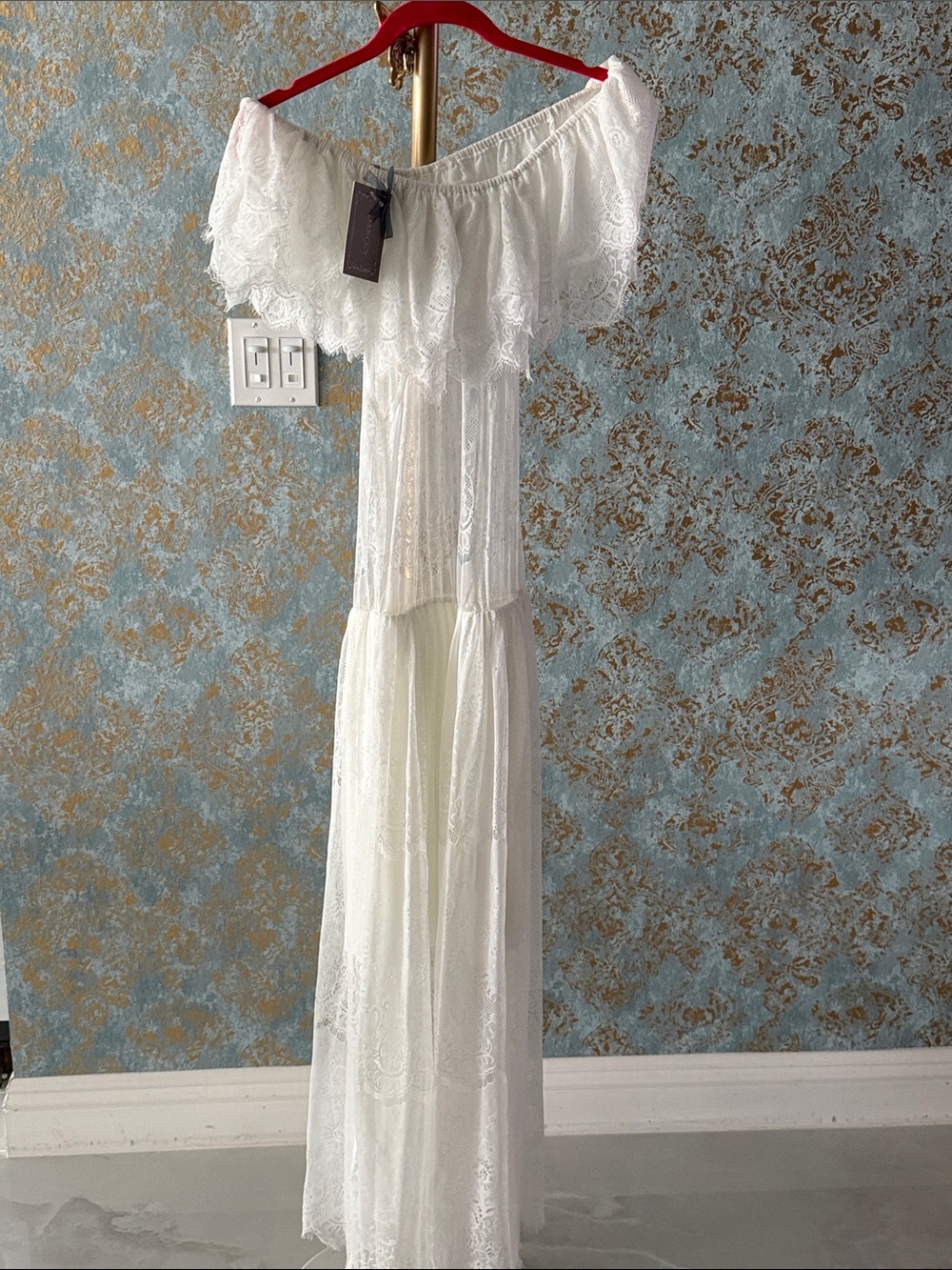 Off The Shoulder Lace Dress